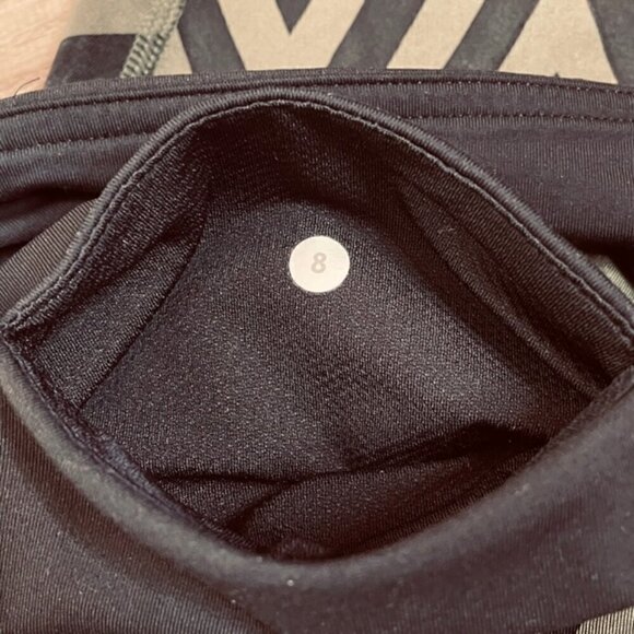 LULULEMON Run: Inspire Crop II All Full-On Luxtreme Leggings - Size 8 - Picture 8 of 10